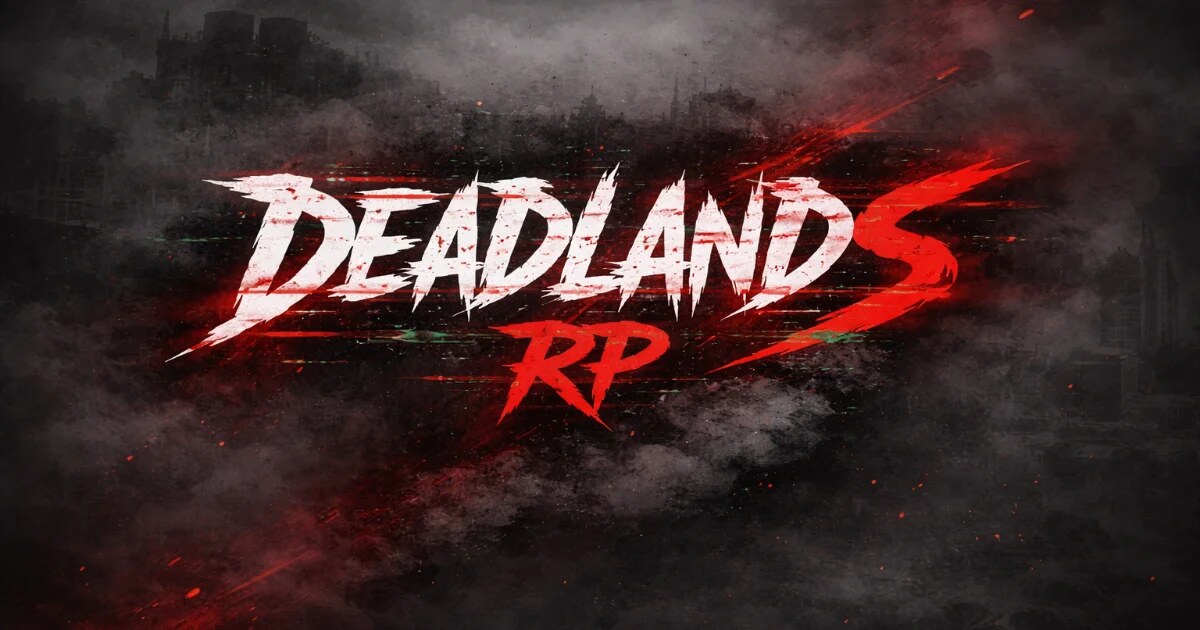 DeadLands RP weboldal előnézet